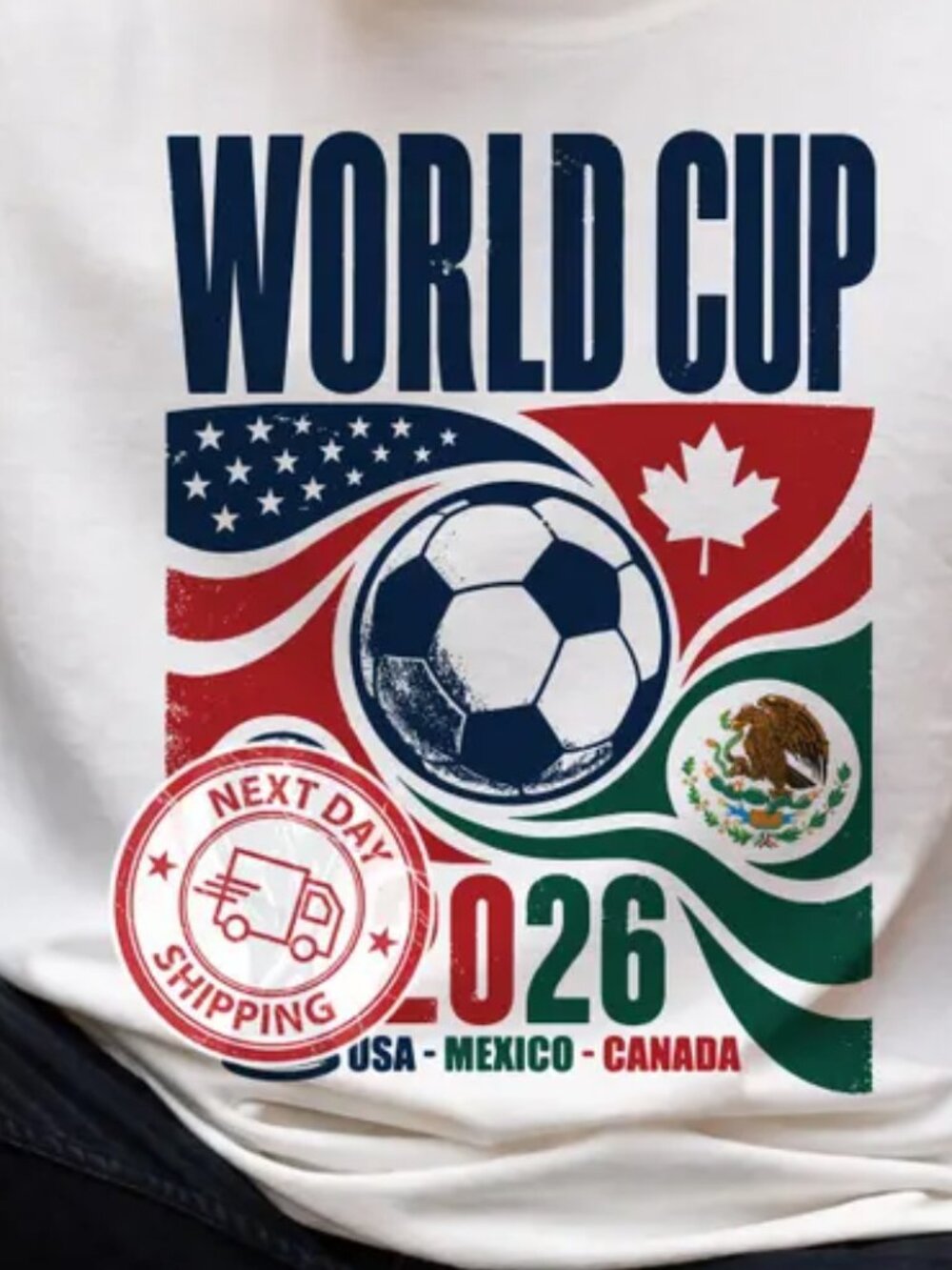 2026 Retro World Cup Shirt Comfort Colors, Soccer Tournament Gift Tee 276 - Picture 2 of 5